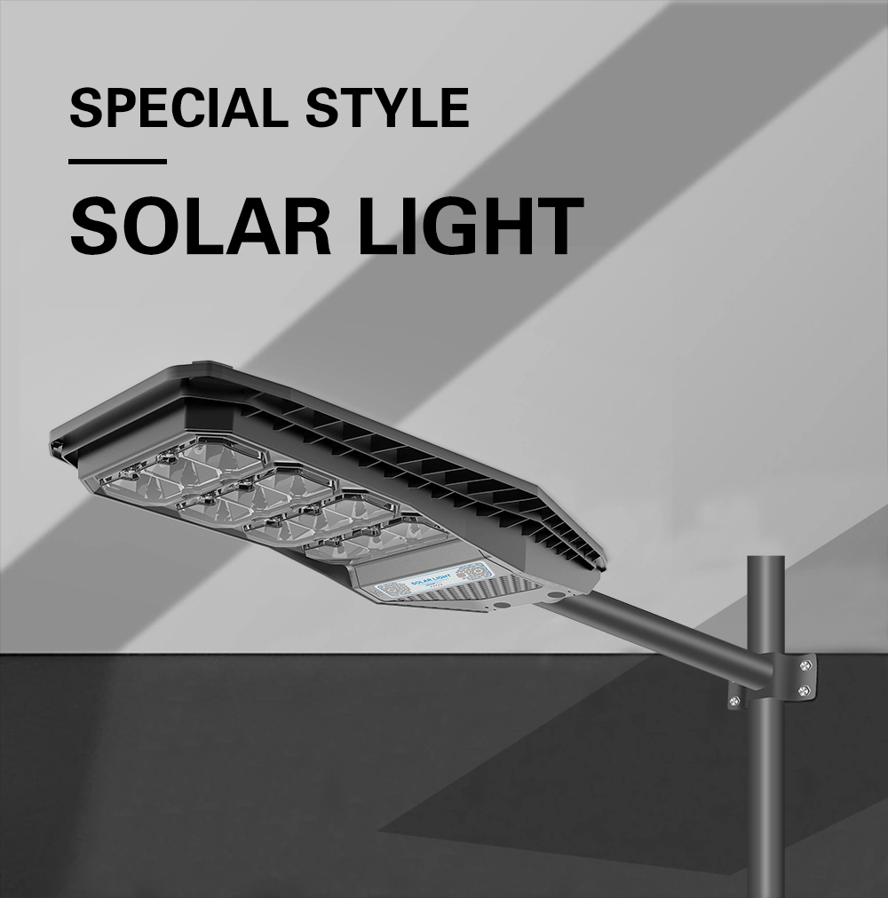 Outdoor Waterproof 100W 200W 300W All in One Solar System Street Light