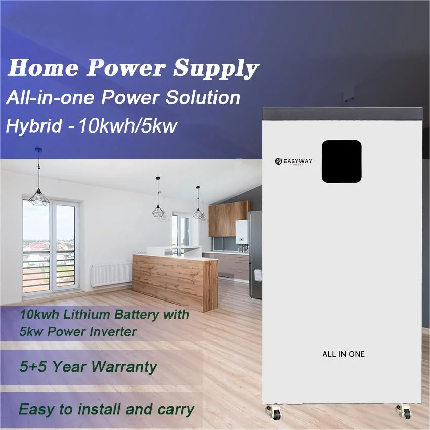 5kw 10kw Energy Storage Station Complete Hybrid PV Power Solar System with 10kwh 20kwh Battery Backup All-in-One 5000W 8000W Home Solar Panel System Kits