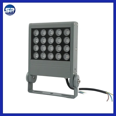 Preço de fábrica Luz LED ao ar livre IP65 Flood Light Projetor LED Sportlihgt Garden Flood Bay Light